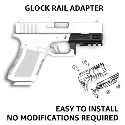 Recover Tactical Picatinny Rail Glock 17192021232627293036424343x48 • $26