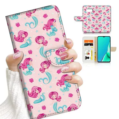 ( For Samsung S7 ) Wallet Flip Case Cover AJ23690 Mermaid • $12.99