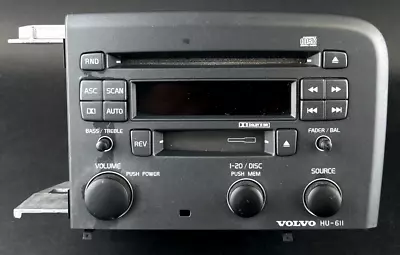 Vintage Volvo HU-611 Car Stereo System CD & Cassette Tape Player AM/FM Radio • $44.99