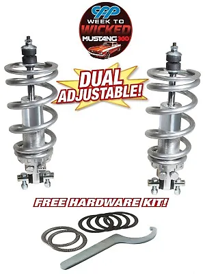 1964-70 Ford Mustang Front Coilover Conversion Kit Double Adjustable Coil Over • $549