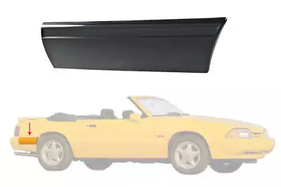 1987-1993 Ford Mustang LX Rear Of Quarter Body Bumper Molding Moulding - RH • $38.48