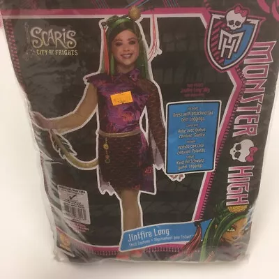 Monster High Girls Costume Medium Jinifire Long 8-10 Scaris City Of Frights • $11.06