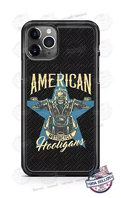 American Motorcycle Hooligans Personalized Phone Case For IPhone Samsung Google • $26.98