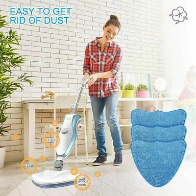 2Pcs Replacement Steam Mop Pads FOR VAX S86-SF-CC Steam Fresh Brand Washable • $9.49