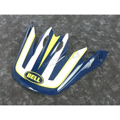 Bell Helmets Blue/Yellow/White Visor For MX-9 Mips Spark Helmet - 7152398 • $14.97