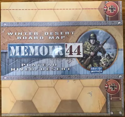 Days Of Wonder Memoir '44 Winter-Desert Map Expansion | Historical Miniatures • $18.50