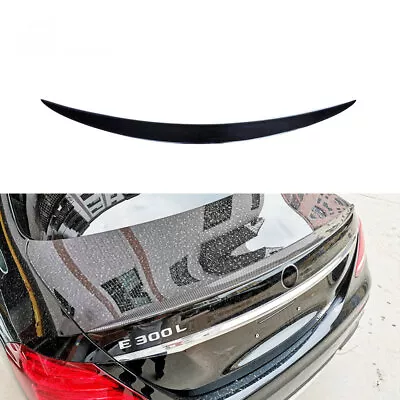 REAL Carbon Fiber AMG Trunk Spoiler For Benz W213 4DR Sedan E63AMG 17-20 18 19 • $235.94