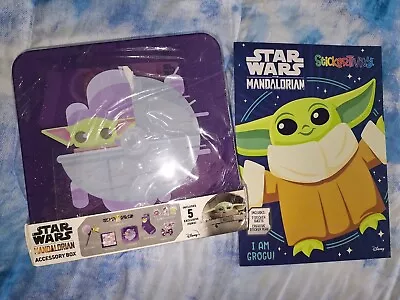 Star Wars Mandalorian Grogu Baby Yoda Christmas Gift Set New • $22