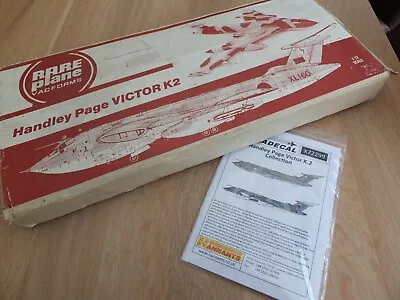 £44.99 • Buy RarePlane Vacforms - Handley Page Victor K2 - Rare 1/72 Model Kit + Decal Set