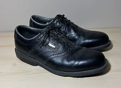 Mens Golf Shoes 11m Footjoy Dryjoy  Black 53867 • $35.99