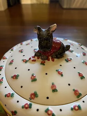 Mary Engelbreit Scottie Teapot Christmas Theme Michel & Co  • $29