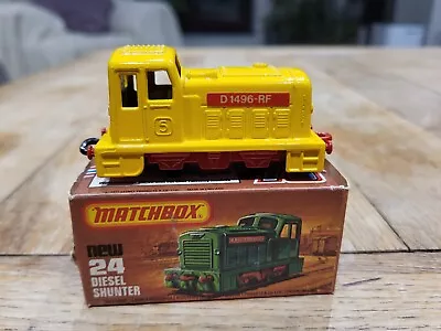 Vintage Matchbox 75 '24 Diesel Shunter' • £10.40