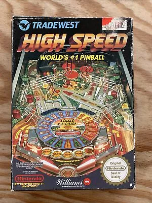 High Speed Pinball - NES / Nintendo Entertainment System - PAL A - No Manual • $35