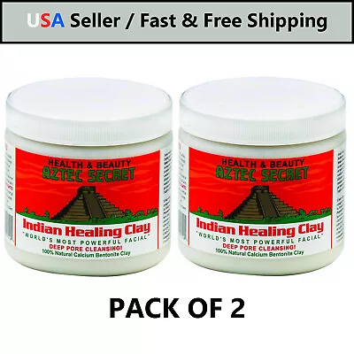 Aztec Secret Indian Healing Clay Deep Pore Cleansing 1LB (2 PACK) • $22.50