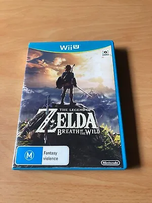 $50 • Buy Legend Of Zelda Breath Of The Wild For Wii U - Great Condition