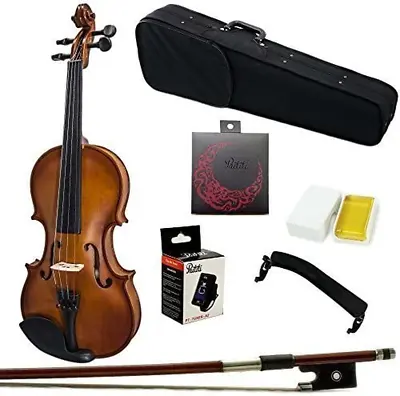 3/4 Size Artist-100 Student Violin Starter Kit With Brazilwood Bow Lightweight C • $118.99