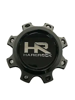 Hardrock Gloss Black 8 Lug Wheel Center Cap H581B H581B-SG • $49.99