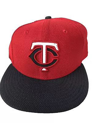 7 3/4 New Era 5950 Minnesota Twins Authentic Baseball Hat Cap Men’s With Tags • $14.95