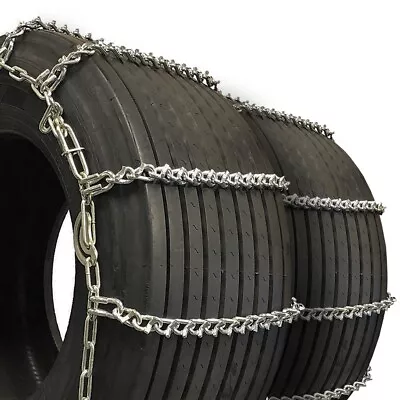 Titan Truck Tire Chains V-Bar CAM Type On Road Ice/Snow 7mm 295/75-16 • $537.82