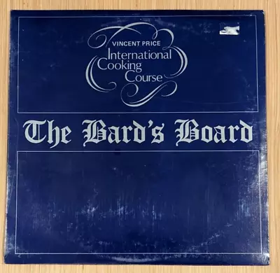 Vincent Price International Cooking Course The Bard's Board Vinyl Record LP NEW • $240