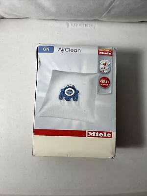 Miele Original AirClean Vacuum Cleaner Dust Bag Type GN 4 Bags 2 Filters New • $19.99