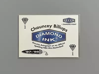 1997-98 Fleer - Diamond Ink 1 Point Chauncey Billups RC • £1.64