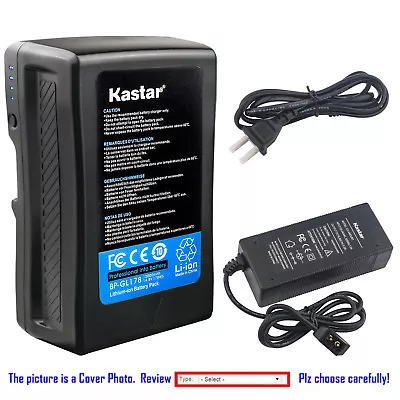 $179.99 • Buy Kastar Battery + Charger For Sony V Mount V Lock Battery & Sony PMW-580L