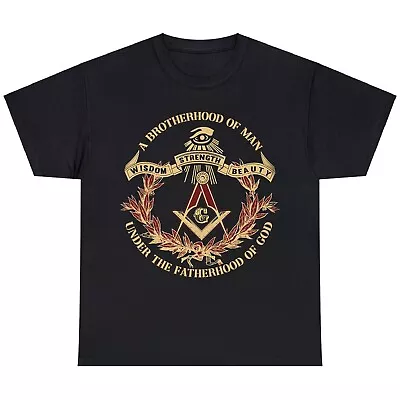 A Brotherhood Of Man Masonic Freemasonary Unisex T-shirt S-5XL • $15.99