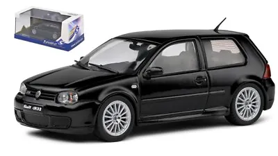 Model Car Scale 1:43 Solido VW Golf IV R32 2003 Black Diecast Vehicles • $32.49