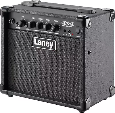 Laney LXB Series LX15B - Bass Guitar Combo Amp - 15W - 2 X 5 Inch Woofers • £124.20