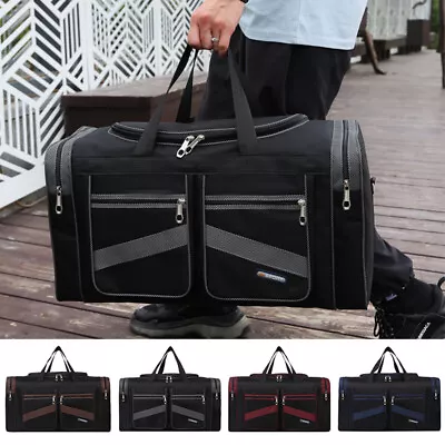 Men Women Duffle Bag Sport Gym Shoulder Bag Travel Weekender Overnight Handbag • $38.99