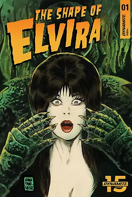 The Shape Of Elvira Mistress Of The Dark Comic Book No 1 Poster 24x36 Inches • $20