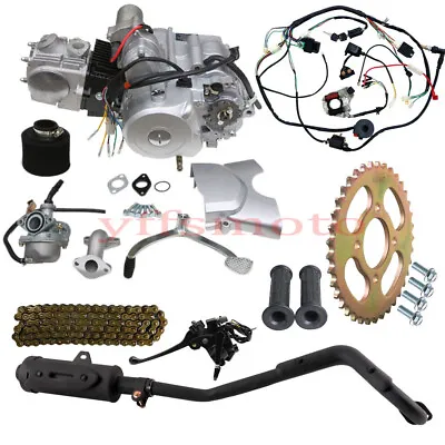 125cc Engine Motor + Reverse Carby For ATV Quad ATC70 Go Kart Buggy Four Wheeler • $499.49