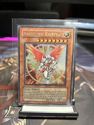 Yu-Gi-Oh! Archlord Kristya SOVR-EN096 Unlimited Secret Rare NM/LP X1 • $149.99