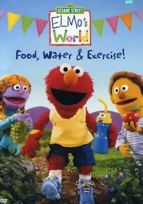 Sesame Street - Elmos World - Food Water And Exercise (DVD) • $6.24