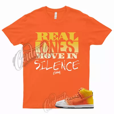 SB Dunk High Sweet Candy Tooth Shirt Amarillo Orange White Black 1 Corn R1 • $24.29