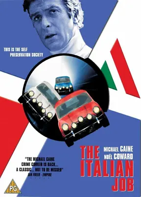 The Italian Job Michael Caine 2002 DVD Top-quality Free UK Shipping • £1.84