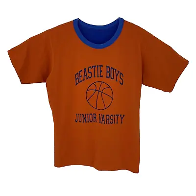 1992 Vintage Beastie Boys Junior Varsity Tour Shirt Reversible Orange/Blue Large • $199.99