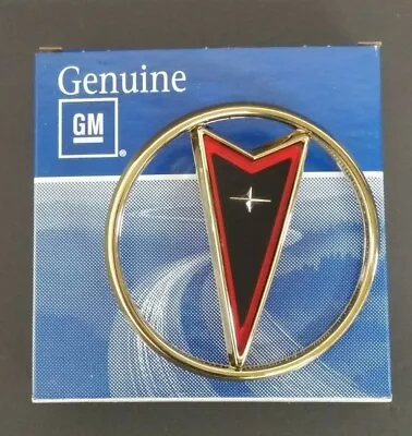 NEW NOS Genuine GM Pontiac Bonneville Grille Emblem Ornament 1988 89 90 91 GOLD • $18