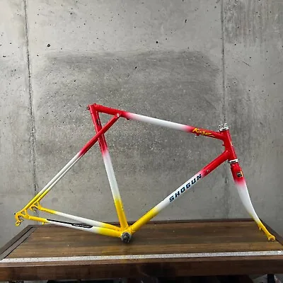 Vintage Shogun Kaze Funny Bike Frame Set 53 56 Cm TT 24 FRONT WHEEL Tange 2 126 • $359.99