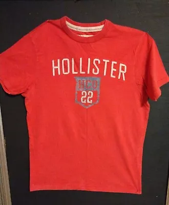 Men's Hollister Large Short Sleeve Red T-shirt  • $15