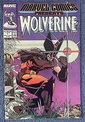 MARVEL COMICS PRESENTS #1 (1988) Wolverine Shang-Chi Surfer Man-Thing • $29.95