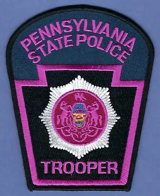 Pennsylvania State Police Trooper Shoulder Patch Pink • $12