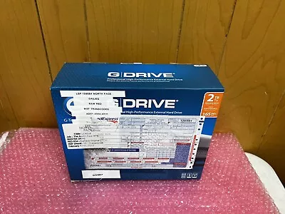 G-Drive 0G02529 ~ 2TB External Hard Disk Drive ~ FireWire800 / USB3.0 • $59