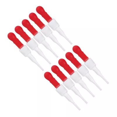  10 Pcs Dropper Bottle Dripper Rubber Medicine Dropping Pipettes • £10.49