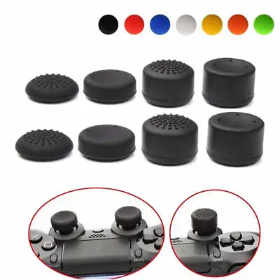 8Pcs Controller Grips Thumb Stick Cap Cover For PS5 PS4 Xbox One Xbox 360 & PS3 • £2.99