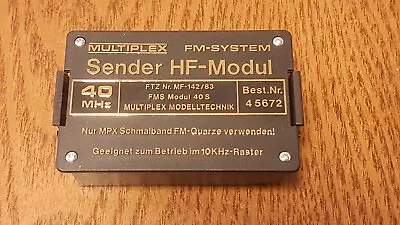 Multiplex 40MHz Transmitter RF Module • £35.99