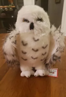 Douglas Cuddle Toy White Spotted Wizzard Snow Owl Plush Snowy Owl NWT • $14.99