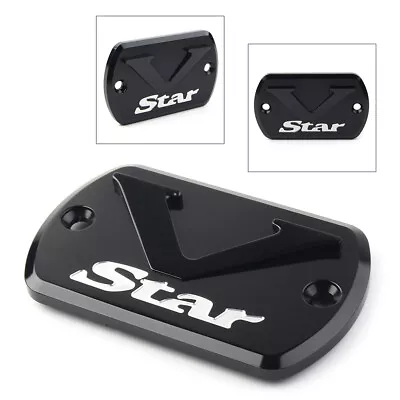 $16.77 • Buy Front Brake Fluid Cap Reservoir Cover For Yamaha V Star XVS 650/950/1100/1300