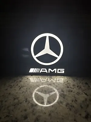 Mercedes Benz AMG LED Light Box Neon Like Sign 9 3/4”x 9” • $45